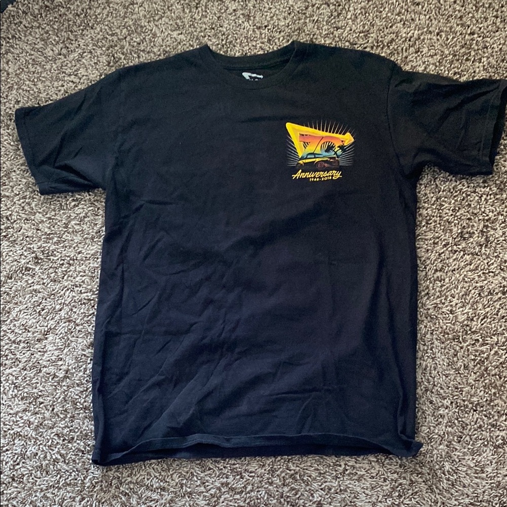 IN-N-OUT Black Graphic T-Shirt